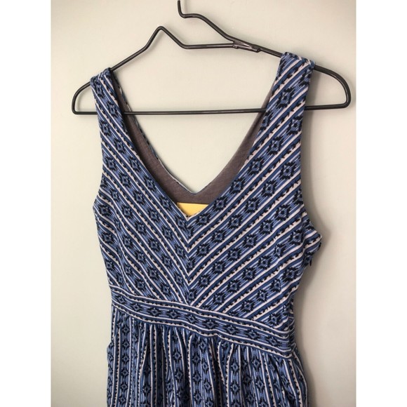COPY - Anthropologie Maeve Women’s Lazuli Aztec Sleeveless Mini Dress Blue Pock… - Picture 2 of 6